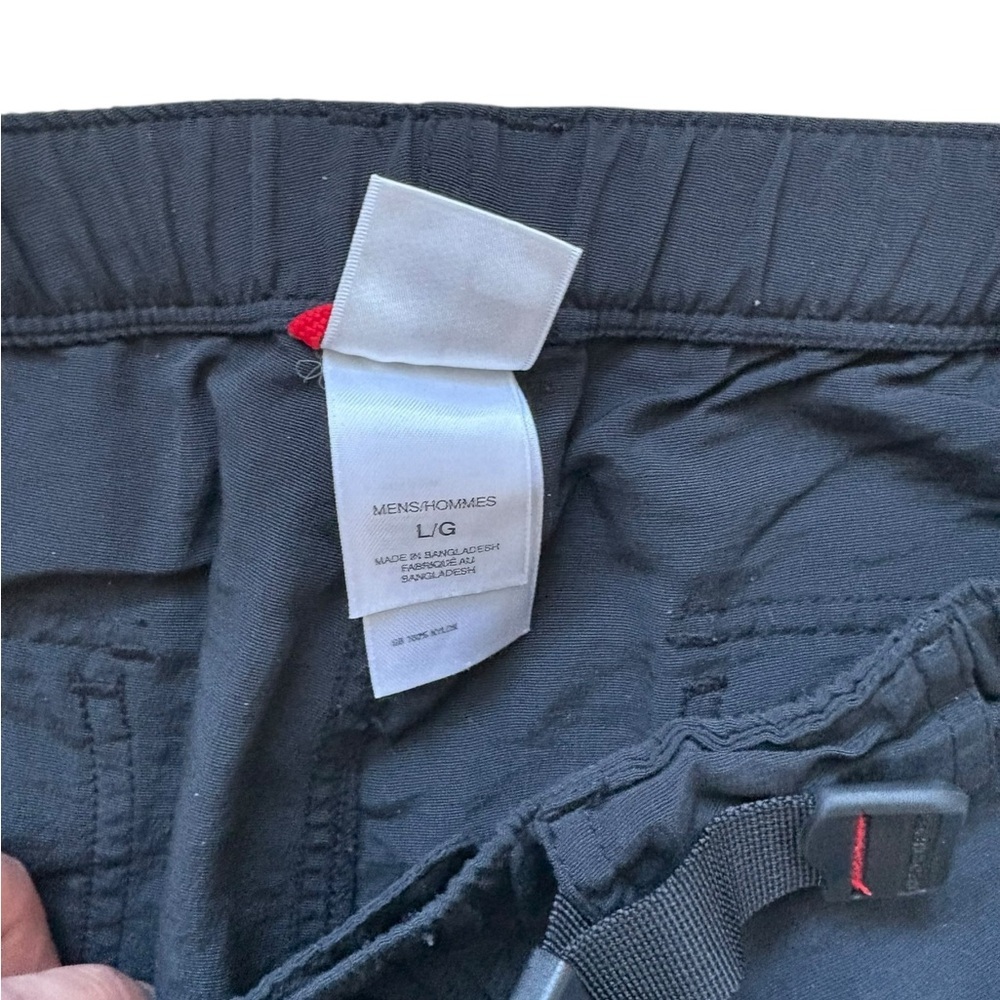 Mens Black The North Face Belted Paramount Peak II Convertible Pants 38x30 - Picture 4 of 7